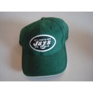 NEW YORK JETS‎ LOGO ATHLETIC  STRAPBACK DEADSTOCK HAT CAP VINTAGE R1
